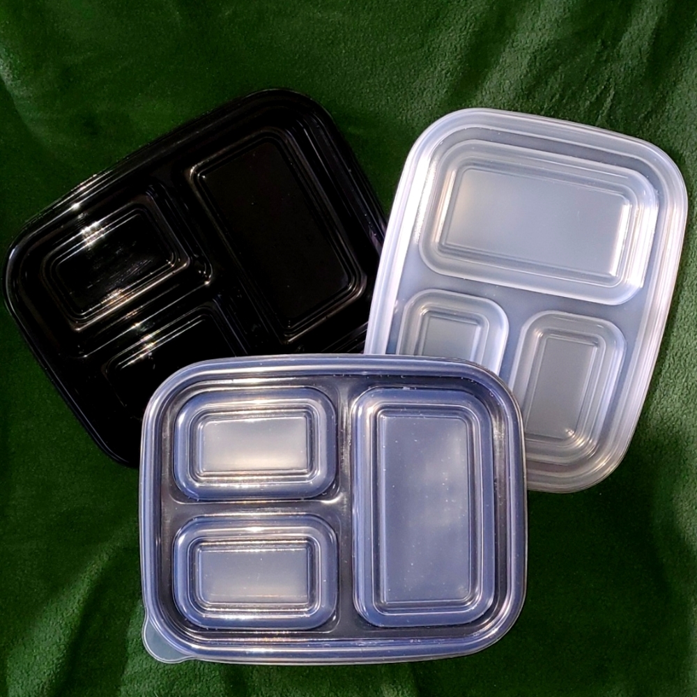 Food Prep Containers with Lids Set of 5